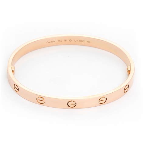 cartier bracelet rose gold authenticity